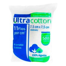 COMPRESSA DE GAZE 11 FIOS ULTRACOTTON