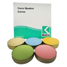 CERA REGULAR PARA ESCULTURA 4 CORES 9G CADA - KOTA