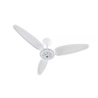 Ventilador de Teto Comercial Branco 3 Pás 130W 127V Classe A VENTISOL Ventilador de Teto Comercial Branco 3 Pás 130W 127V Classe A VENTISOL