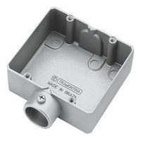 Condulete Duplo Aluminio ED 3/4 