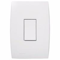 Conjunto 1 Interruptor Simples Vertical Br Ilus Iriel 5TA99041