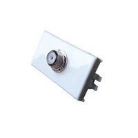 Módulo para Cabo Coaxial Branco Talari Iriel 10371 Módulo para Cabo Coaxial Branco Talari Iriel 10371