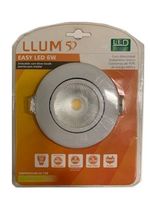 Luminária Kit Spot Redondo Embutir EasyLed 6W 3000K LLum