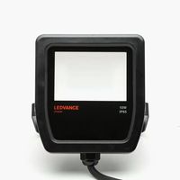 Projetor Holoforte Refletor LED Floodlight Preto 10W Bivolt IP65 3000K Luz Quente LEDVANCE