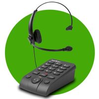 Telefone Headset Intelbras HSB 50