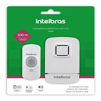 Campainha sem fio com bateria Intelbras CIB 100