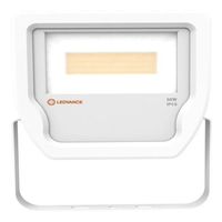 Projetor Refletor Olofote LED Floodlight Branco 30W Bivolt IP65 5000K Luz Branco Frio LEDVANCE