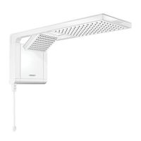 Chuveriro e Ducha Aqua Duo Black Ultra Branca 220v 7800w Lorenzetti