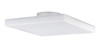 Painel Plafon Luminária Led Sobrepor Frameless Led 32w Quadrada 6500k luz branco frio Bivolt NHF29326BC LLUM