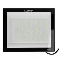 Projetor Refletor Deep Led Fit Preto 300W 6500K 21.000Lm IP66 LLUMM