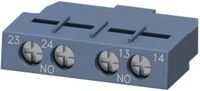 Bloco de Contato Auxiliar Transversalmente 2NA 3RV2901-1F Conexão Parafusada para Disjuntor 3RV2