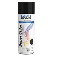 Tinta Spray 350ML cor Preta Fosco uso Geral