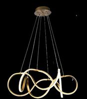 Luminária Space Countour Plus Dourado 50W 3000K 60cm LLum