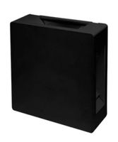 Arandela Led Niere 4W 100LM 3000K (cor Branco quente) IP65 4 Faixos 100-240V cor Preta MB Led - Nordecor