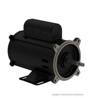 Motor para Bomba Jet Pump forma J Capacitor Permanente 1 cv 2P W48J 1F 127/220 60 Hz IC01 - ODP c/pés WEG