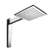 Chuveiro e Ducha Acqua Century Digital Preto com Cromado 220V 7500W Lorenzetti 751628