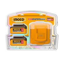 Kit 2 Baterias 20v 4.0Ah + Carregador FBCPK2013-9 INGCO