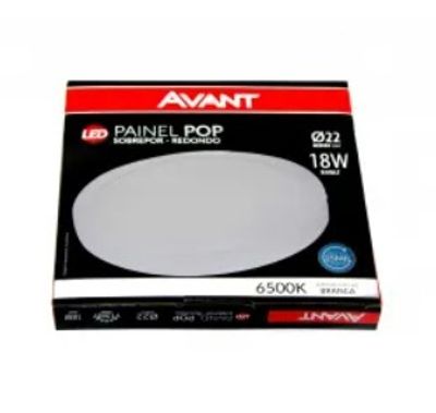 PLAFON LED EMB REDONDO 12W 6400K - AVANT PLAFON LED EMB REDONDO 12W 6400K - AVANT