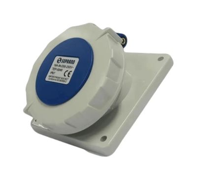 TOMADA EMBUTIR 3P 16A 220V 3046 IP67 SOPRANO