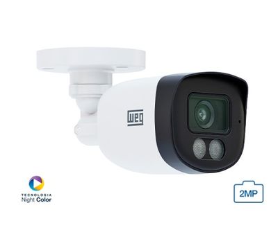 WEG CAMERA IP FULL HD-2MP-IR30-H NIGHT COLOR BULLE WEG CAMERA IP FULL HD-2MP-IR30-H NIGHT COLOR BULLE