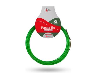PASSA FIO 20M HELICOIDAL (VERDE - SUPER RESISTENTE PASSA FIO 20M HELICOIDAL (VERDE - SUPER RESISTENTE