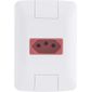 ARIA CONJ TOMADA 20A 4X2 VERMELHA 57241/015 TRAMON