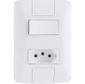 ARIA CONJ 1TP+TOMADA 20A 4X2 57241/048 TRAMONTINA