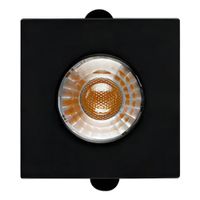 Stella Embutir Mini Mobili Quadrado 1,5W 140lm 3000K Preto Stella Embutir Mini Mobili Quadrado 1,5W 140lm 3000K Preto