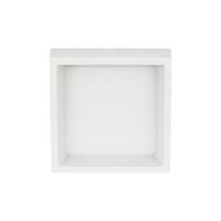 Plafon Led Stella Deep Quadrado 12W 4000K Sobrepor Embutir Plafon Led Stella Deep Quadrado 12W 4000K Sobrepor Embutir