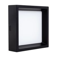 Plafon Stella Led Deep 12W 800lm Quadrado Bivolt Preto Plafon Stella Led Deep 12W 800lm Quadrado Bivolt Preto