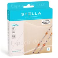 Fita LED 10W por Metro 4000K 12V IP20 Eco Stella Neutra Fita LED 10W por Metro 4000K 12V IP20 Eco Stella Neutra