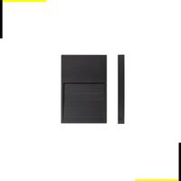 Balizador Stella Neu 2 Sobrepor 2W 3000K Preto IP65 Balizador Stella Neu 2 Sobrepor 2W 3000K Preto IP65