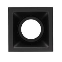 Plafon Direcionável Stella Square Out AR70 Alumínio Preto Plafon Direcionável Stella Square Out AR70 Alumínio Preto