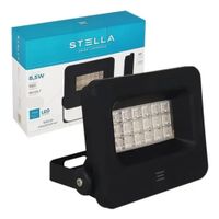 Refletor LED Stella Solid 8,5W 5000K IP65 Bivolt Preto Refletor LED Stella Solid 8,5W 5000K IP65 Bivolt Preto