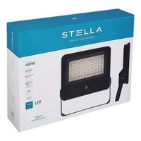 Refletor LED 46W 5000K Solid Preto IP65 Bivolt Stella Refletor LED 46W 5000K Solid Preto IP65 Bivolt Stella