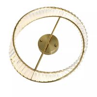 Plafon Domino 60cm Dourado