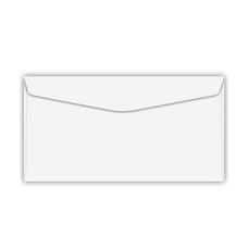 Envelope Ofício Branco Scrity 114x229mm 63g - 10 Unidades