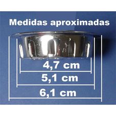 Ralo para Pia Americana Plástico Cromado