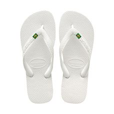 Chinelo Havaianas Brasil Branco - 37/38
