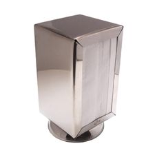 Porta-Guardanapo em Aço Inox - Globo