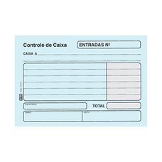 Controle Caixa Entrada 100 Folhas