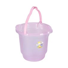 Balde Plástico Infantil 15 Litros Rosa - Sanremo