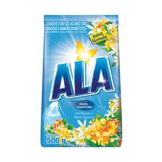 Detergente em Pó Ala Flores Hortênsias e Flores Brancas 500g
