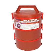 PRATO TERMICO COM DIVISORIA BORDO C/3 PRATOS - PLASTITALIA