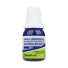 TINTA MARCADOR DE QUADRO BRANCO 20ML AZUL