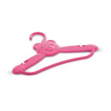 Cabide Ursinho 2 Peças Rosa - Adoleta Bebe