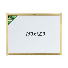 QUADRO BRANCO C/PERFIL MADEIRA 150X120 6112