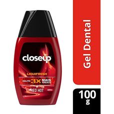 Creme Dental Close Up Liquifresh Red Hot - 100g