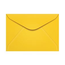 Envelope Carta 11,4x16,2mm Amarelo