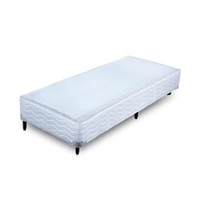Cama Box Orthocrin Sommier Plus Branca 79x198x24